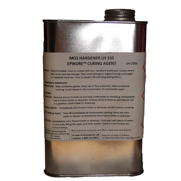 H335F MGS Hardener Quart Fast