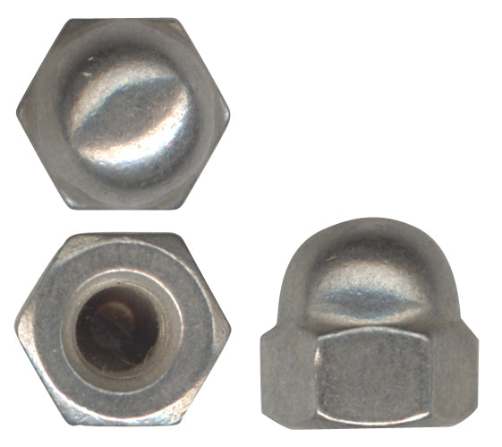 Stainless Steel 8-32 Acorn Nut Cap 832 (Pack Of 10)