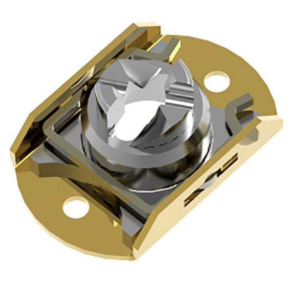 Non Adj - Floating Receptacle - Stainless - Replaceable Inserts SK244C161C