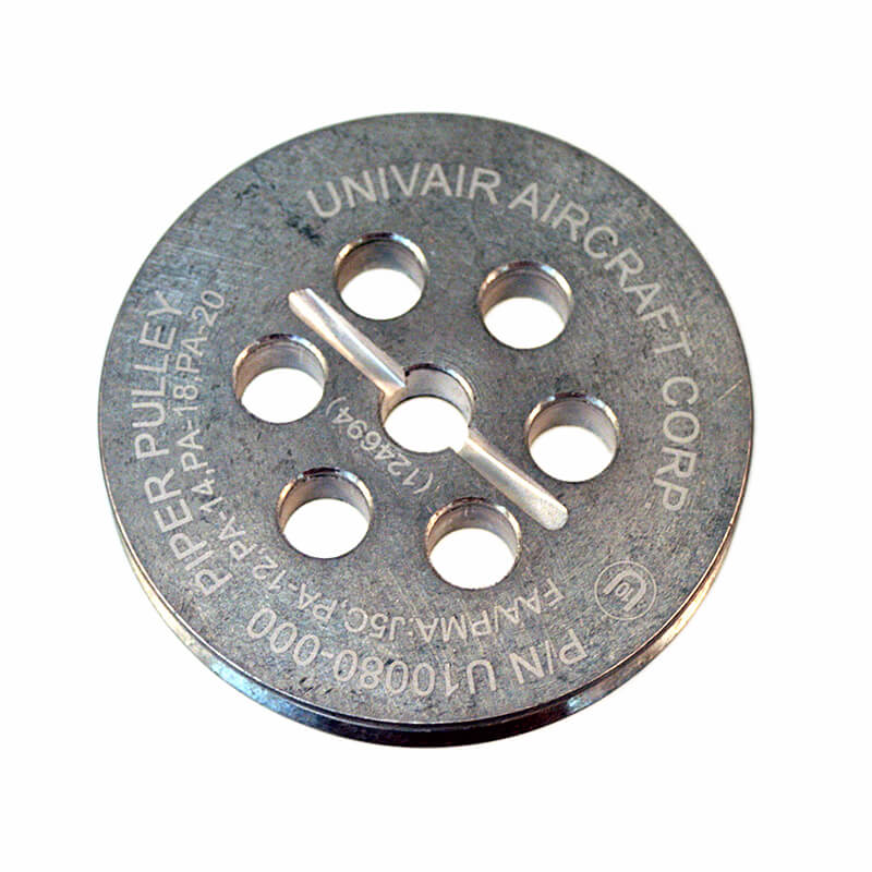 Piper Pulley Trimcrank Alum