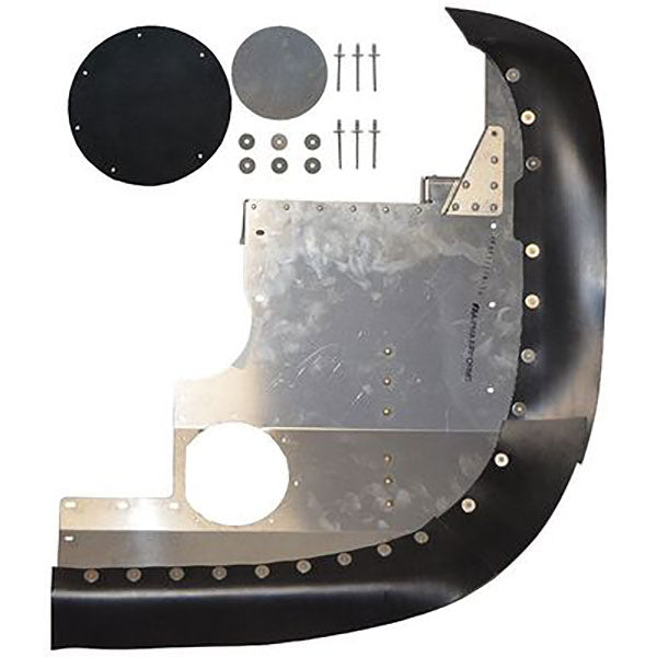 AF0555259-14 L/H Front Baffle Assembly, Bare Blk Seal