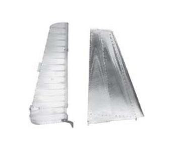 Luscombe Sq. Tip Rudder Assembly