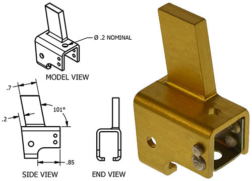 McFarlane Housing Assembly Seat Roller - MC1200603-41B