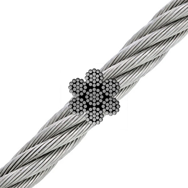 3/16 7X19 Gac Mil-83420 Prestretched 60% Of Tensile Strength