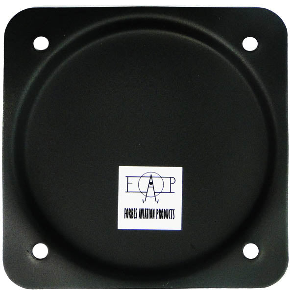 Instrument Cover 3-1/8 Black Alum