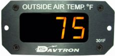 Davtron Model 301F O.A.T. Fahrenheit Temp. Probe Amber LED Included
