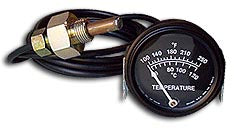 Oil Temperature Gauge 100-250 48 Cap