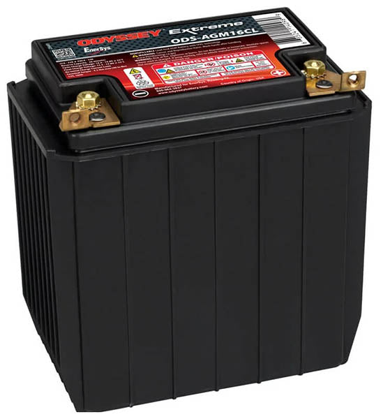 Odyssey Extreme Dry Cell 12V Battery ODS-AGM16CL (PC625)