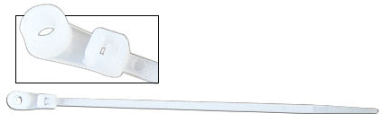 Hellermann Tyton #4 Screw Mount Tie 4 18Lbs Natural