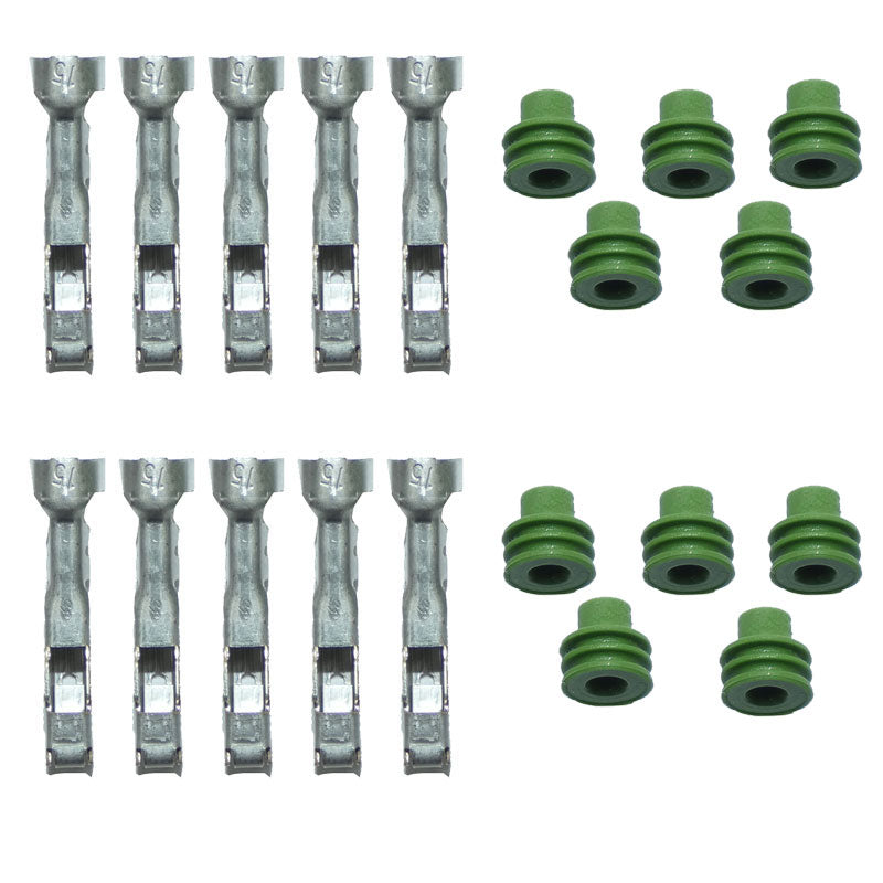 SPT Fuse Relay Panel Green Seal And Terminal Kit 16-14 Wire
