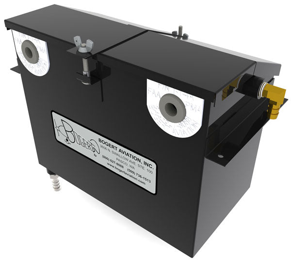 Bogert Stainless Steel Battery Box With Lid For Piper PA-23