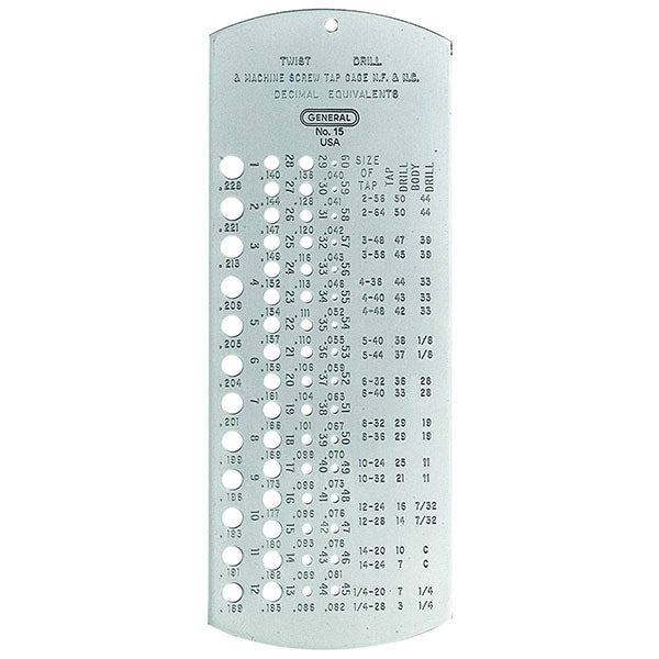 Drill Gauge #15