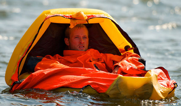 Switlik Inflatable Single Place Life Raft With Floor