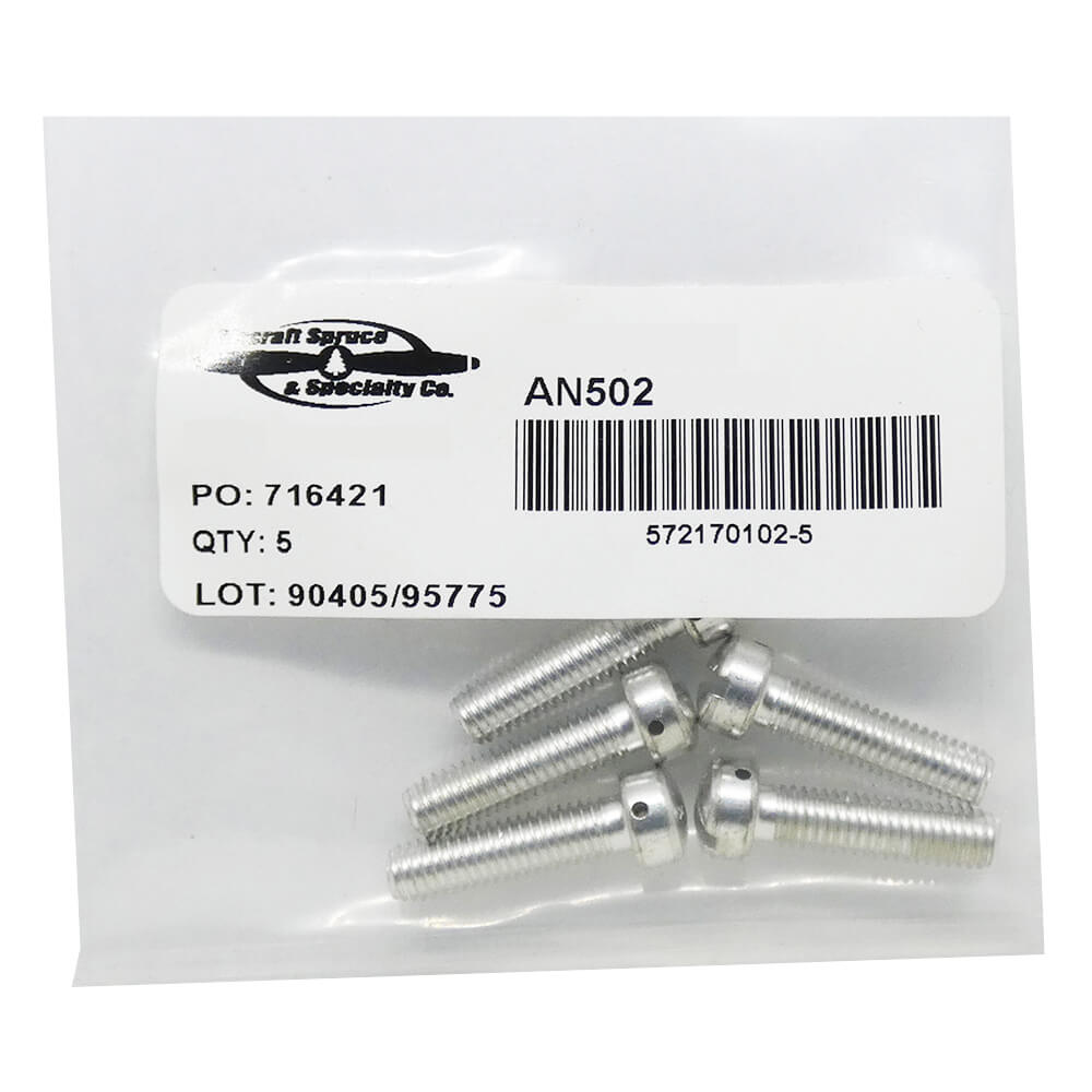 Fillister Head Screw AN502-10-12 (Pack Of 5)