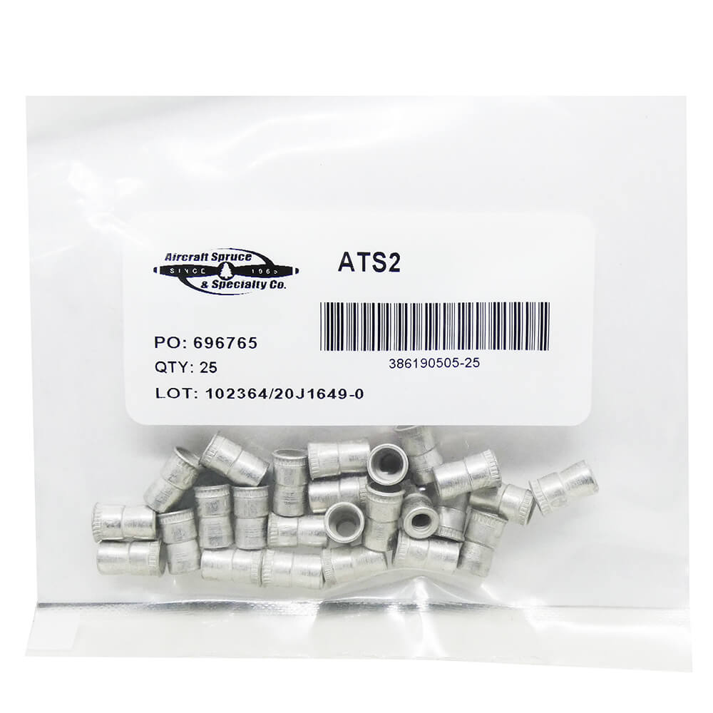 Nutsert 6-32 AtS2-632 (Pack Of 25)
