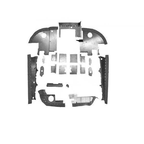 AF0750135-4 Baffle, Inner Cylinder, Powder Coated
