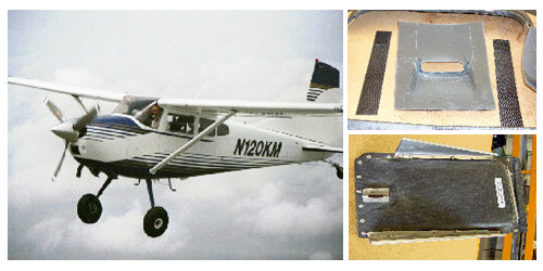 K2U Cessna 180 Upper Nose Bowl SC180303-L