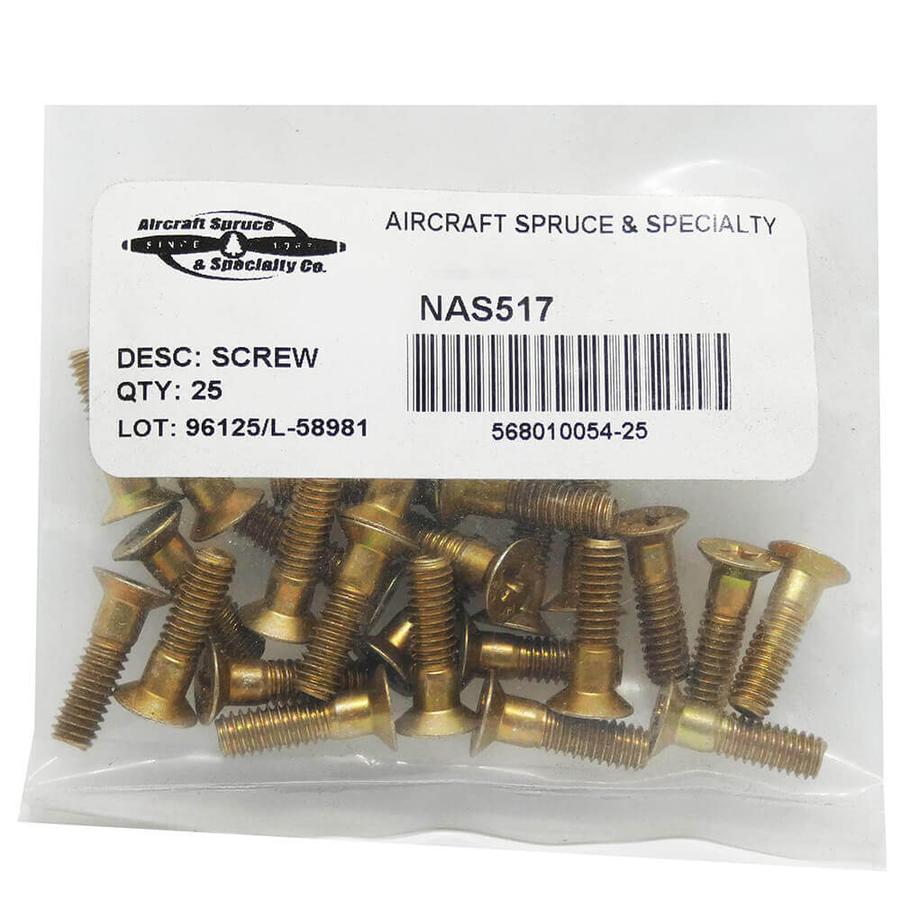 NAS517-3-7 Alloy Screw (Pack Of 25)