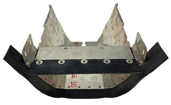 Airforms Inc. Forward Center Oil Sump Baffle Powder Coated - AF0555189-1-PCBK