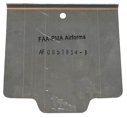 Airforms Inc. Inner Cylinder Baffle Powder Coated - AF0851834-1-PC