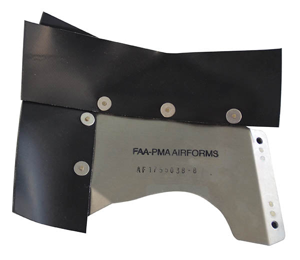 Airforms Inc. Baffle Assembly Right Hand Forward Ce Bare Black Seal - AF1755038-8-BRBK