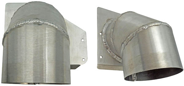 Airforms Inc. Flange Weld Right Hand Rear Baffle Bare - AF2255104-1-WELD-BR