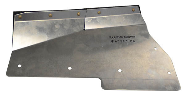 Airforms Inc. Right Hand Front Baffle Bare Black Se - AF62393-00-BRBK