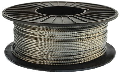 Hardware Cable (Certified Galv 500 Ft) - 1/8 7X19A 500