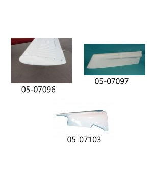 K2U Piper PA-34 Rudder Tip Fairing