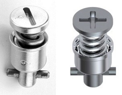 Collared Slot - Stainless Stud SK4002-11S