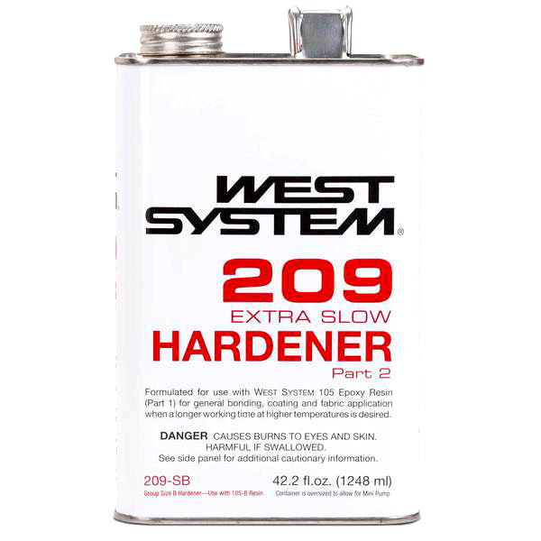 West System 209-Sb Extra Slow Hardener - 1 Gallon