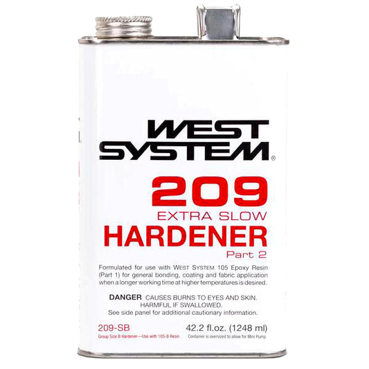 West System 209-Sb Extra Slow Hardener - 1 Gallon