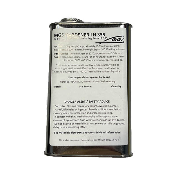 H285F MGS Hardener Quart Fast