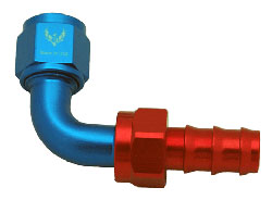 Phenix Fitting J3490-2,AN-4 90Deg Push Lok Hose End
