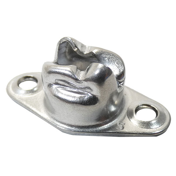 Light Weight Fixed Receptacle - Stainless SK40R17-2