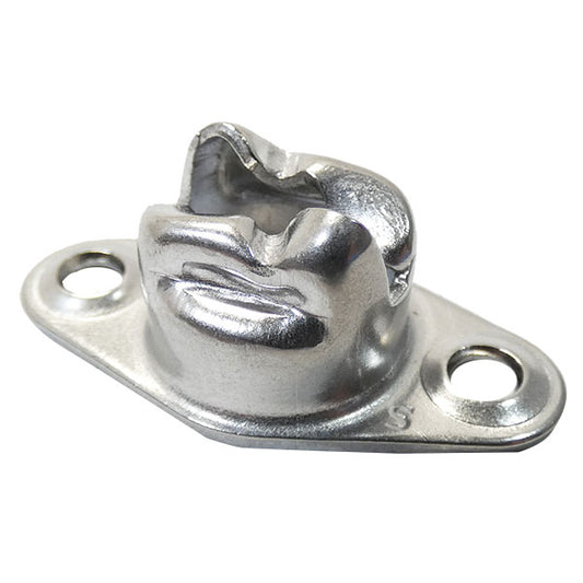 Light Weight Fixed Receptacle - Stainless SK40R17-2
