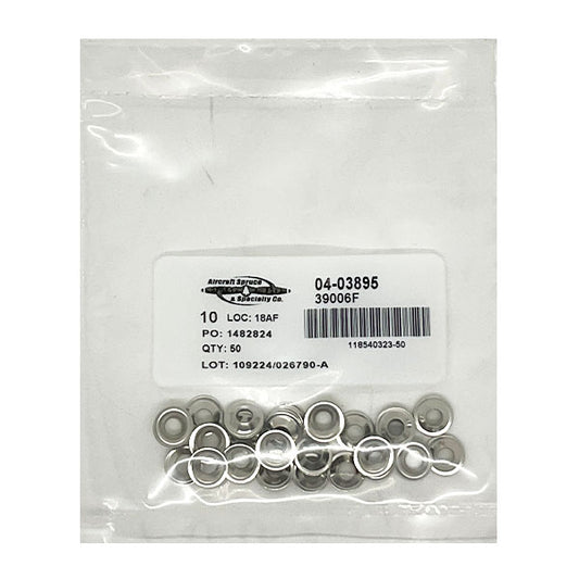 Flush Finish Washer 39006F (Pack Of 50)