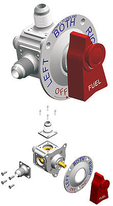 Andair Fuel Valve Banjo Male