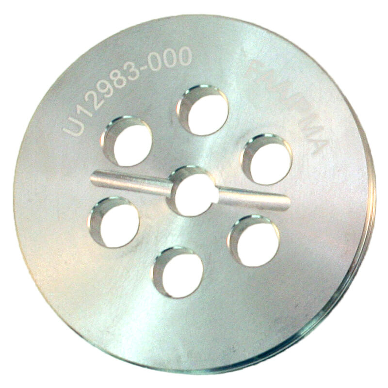 Piper Pulley Dbl Groove Alum