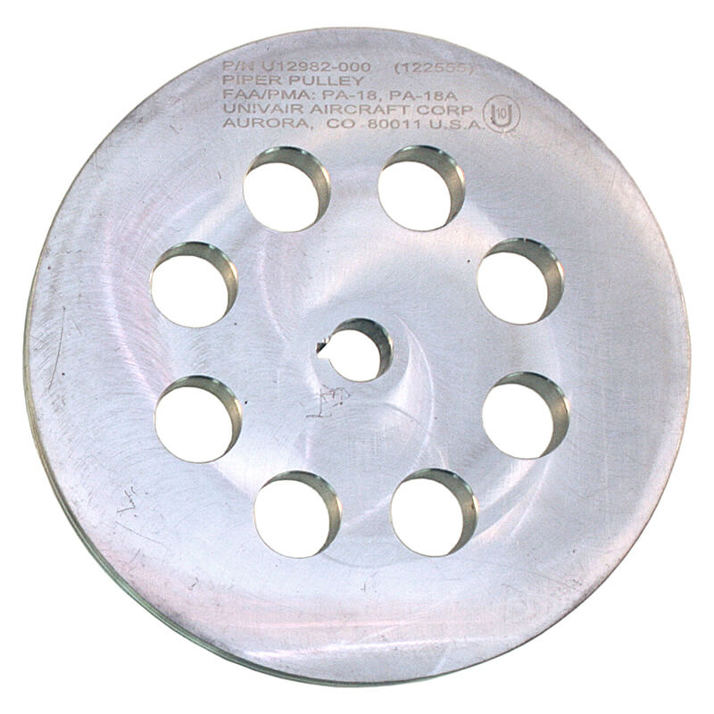 Piper Pulley Adj Screw Dbl Grv