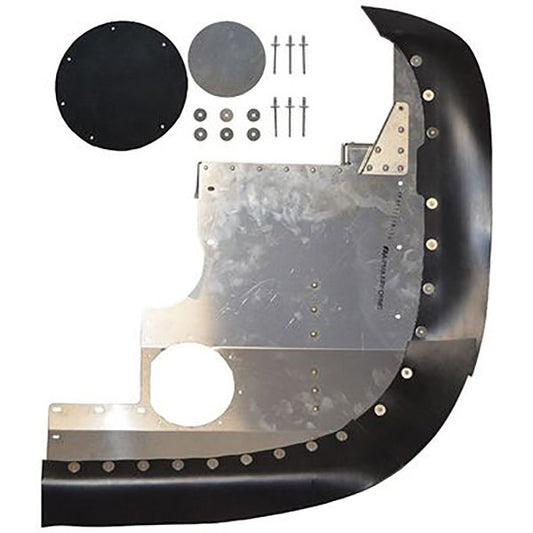 AF0555259-14 L/H Front Baffle Assembly, Bare Blk Seal