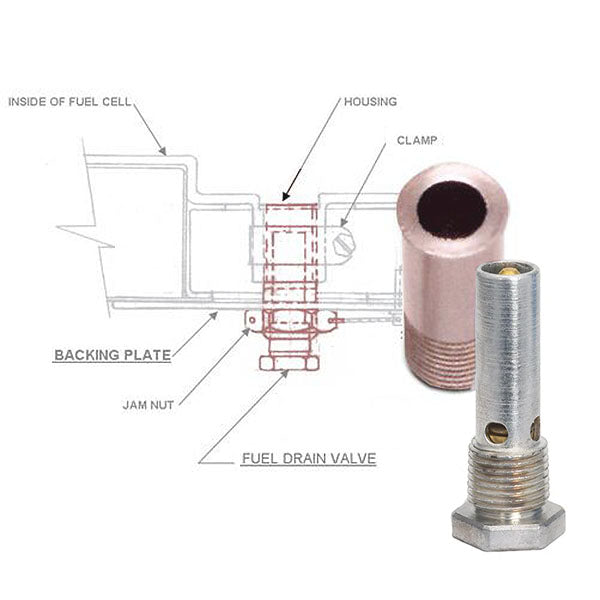 Fuel Drain Valve Kit Cessna