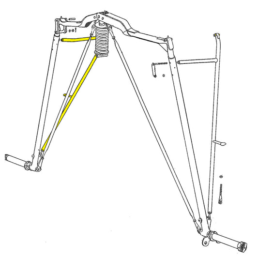 Luscombe Left Hand Jack Strut-Silflex