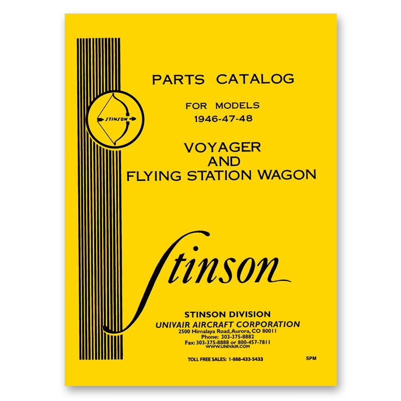 Stinson Parts Catalog