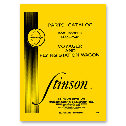 Stinson Parts Catalog