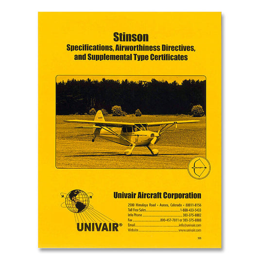Stinson Specs Ads & STCs