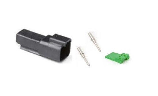 Tanis Pin Connector Kit - 3 Contact (Receptacle Body DT04-3P) TacP2603