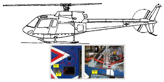 Tanis Heli-Preheat Kit - Airbus (Eurocopter) EC135T1/T2 With Arrius 2B/2B1/2B2 - 115 Volt TA2765-1