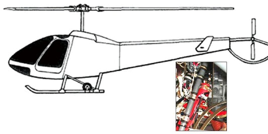 Tanis Heli-Preheat Kit - Enstrom Helicopter F-28/280 With HIO-360 - Standard (CHT Not Wells Required) - 230 Volt TA2780-2