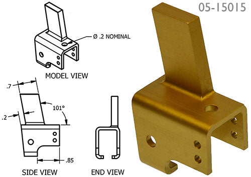 MC1200603-41 Left Seat Roller Housing For Cessna